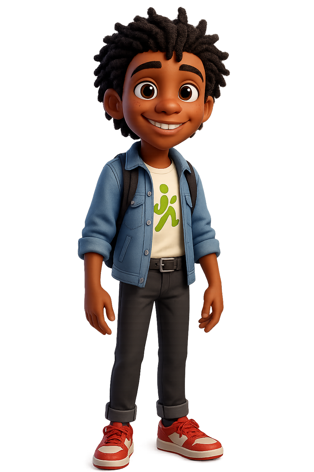 Criança usando o Michelzinho